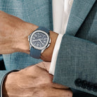 Patek Philippe Aquanaut 5164G-001 'Travel Time' White Gold Blue-Gray Dial (2025)