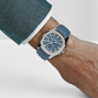 Patek Philippe Aquanaut 5164G-001 'Travel Time' White Gold Blue-Gray Dial (2025)