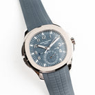 Patek Philippe Aquanaut 5164G-001 'Travel Time' White Gold Blue-Gray Dial (2026)