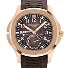 Patek Philippe Aquanaut 5164R-001 'Travel Time' Brown Dial Rose Gold (2022)