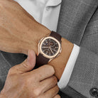 Patek Philippe Aquanaut 5164R-001 'Travel Time' Brown Dial Rose Gold (2022)