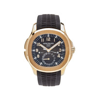 Thumbnail for Luxury Watch Patek Philippe Aquanaut Travel Time Tiffany & Co. Edition 5164R-001 Wrist Aficionado