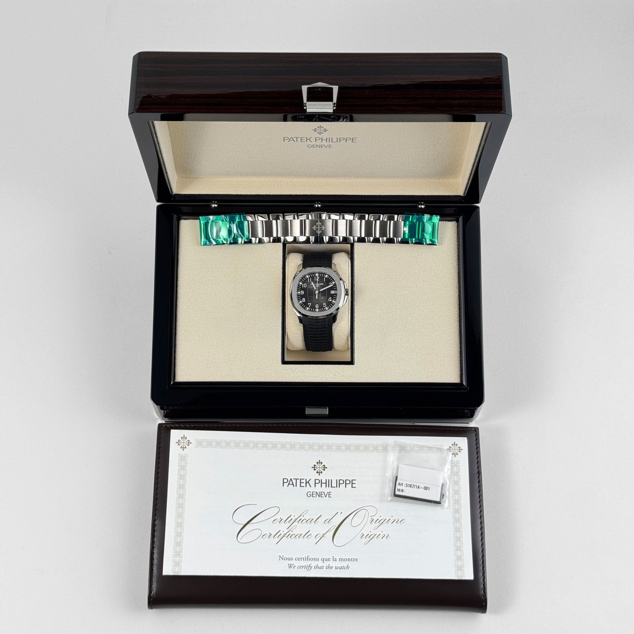 Patek Philippe Aquanaut 5167/1A-001 Stainless Steel Black Dial