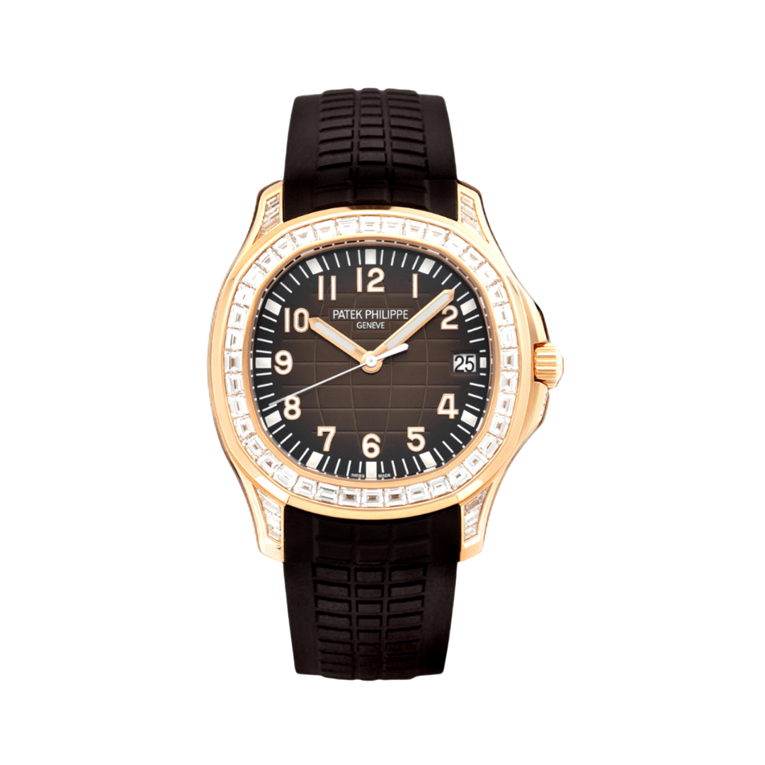 Luxury Watch Patek Philippe Rose Gold Aquanaut 5167/300R-010 Wrist Aficionado