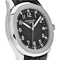 Thumbnail for Luxury Watch Patek Philippe Aquanaut Steel Selfwinding Black Dial 5167A-001 (2011) Wrist Aficionado