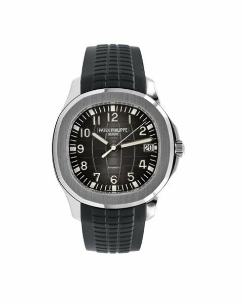 Luxury Watch Patek Philippe Aquanaut Tiffany & Co. Black Dial 5167A-001 Wrist Aficionado