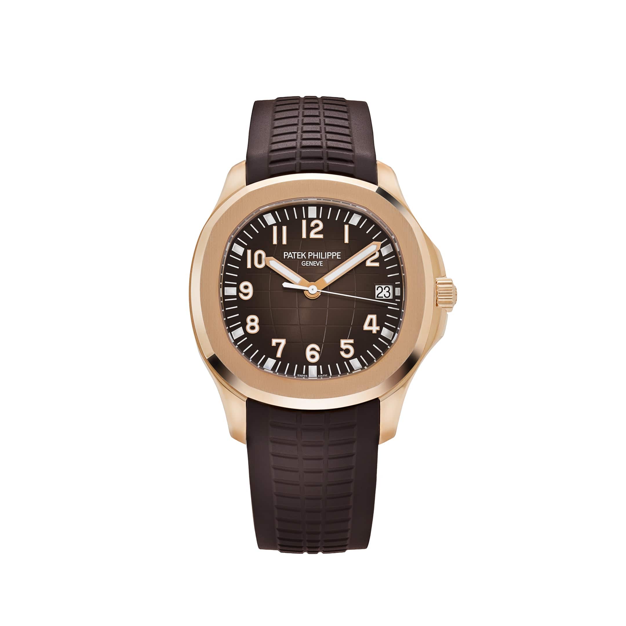 Patek Philippe Aquanaut 5268/200R-010 Rose Gold Taupe Brown Dial