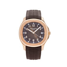 Luxury Watch Patek Philippe Aquanaut Rose Gold Brown Dial 5167R-001 (2022) Wrist Aficionado