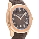 Luxury Watch Patek Philippe Aquanaut Rose Gold Brown Dial 5167R-001 (2022) Wrist Aficionado