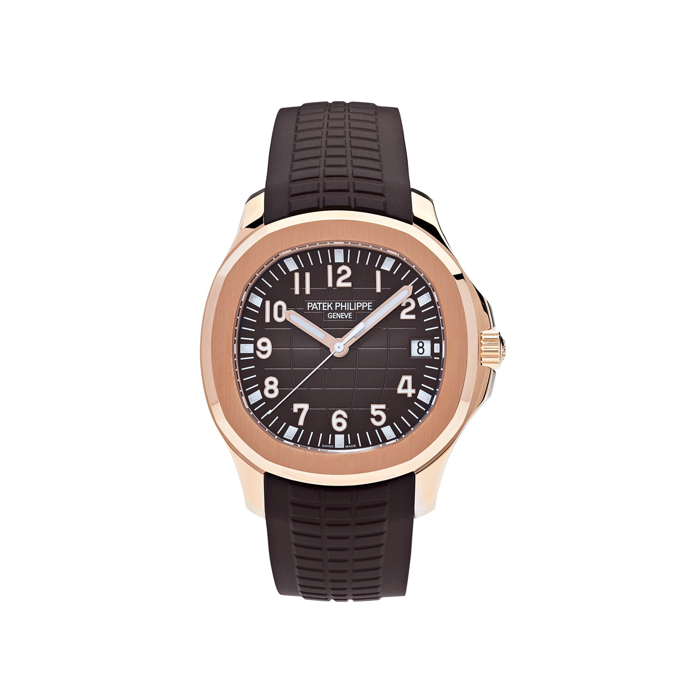 Patek Philippe Aquanaut 18K Rose Gold Brown 5167R-001 – Wrist