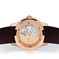 Thumbnail for Luxury Watch Patek Philippe Aquanaut Rose Gold Brown Dial 5167R-001 Wrist Aficionado