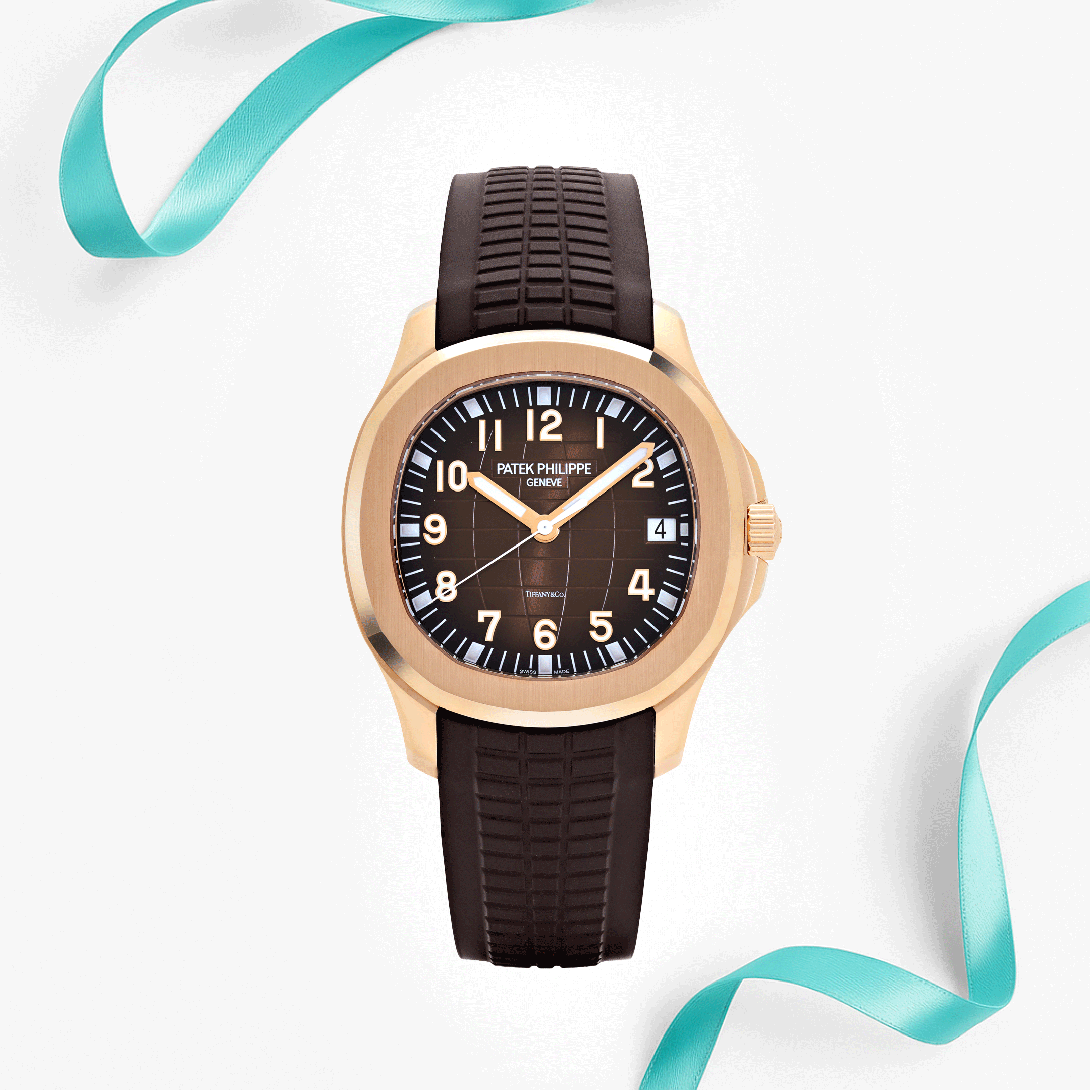 Patek Philippe Aquanaut 5167R-001 ‘Tiffany & Co.’ Rose Gold Brown Dial (2020)