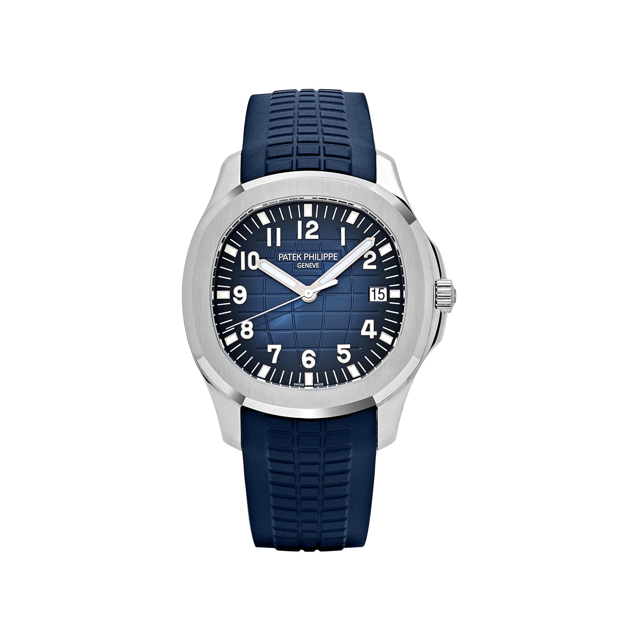 Patek Philippe Aquanaut 5168G-001 White Gold Blue Dial (2021)