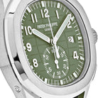 Patek Philippe Aquanaut 5168G-010 'Jumbo' White Gold Khaki Green (2023)