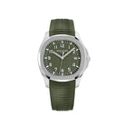 Patek Philippe Aquanaut 5168G-010 'Jumbo' White Gold Khaki Green (2025)