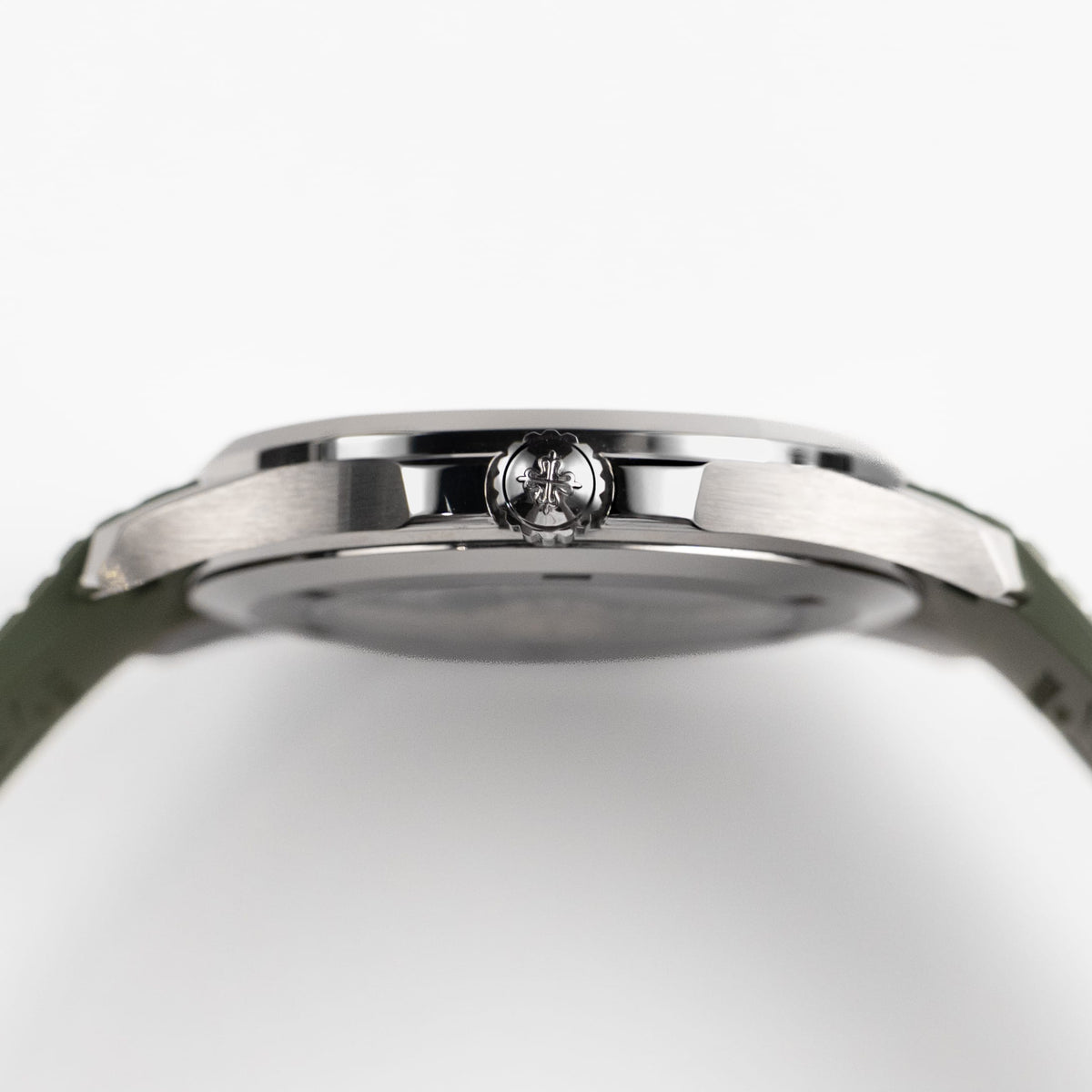 Patek Philippe Aquanaut 5168G-010 'Jumbo' White Gold Khaki Green (2025)