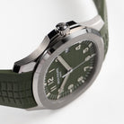 Patek Philippe Aquanaut 5168G-010 'Jumbo' White Gold Khaki Green (2025)