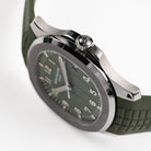 Patek Philippe Aquanaut 5168G-010 'Jumbo' White Gold Khaki Green (2025)