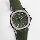 Patek Philippe Aquanaut 5168G-010 'Jumbo' White Gold Khaki Green (2025)
