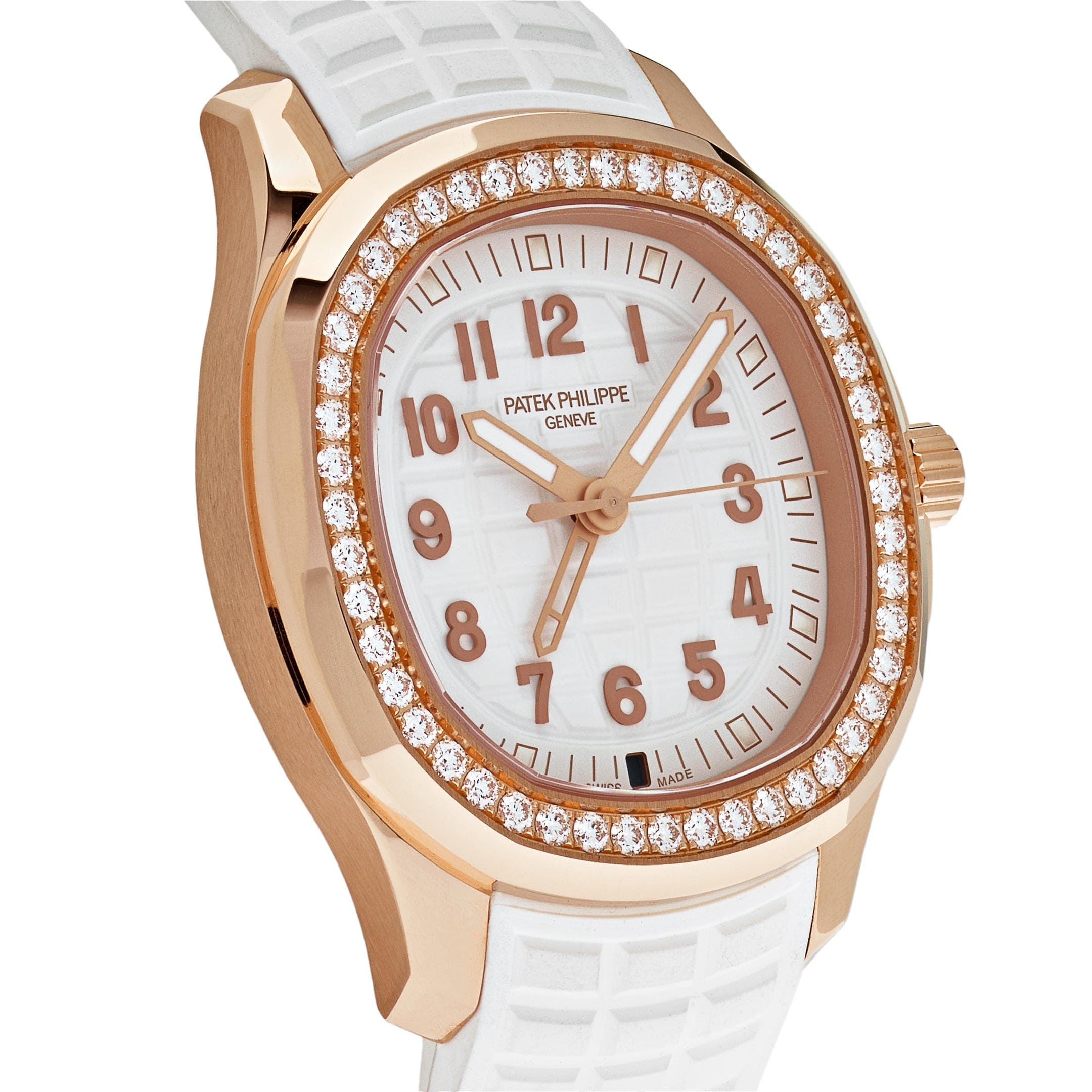 Patek Philippe Aquanaut 5269/200R-001 Luce Travel Time Rose Gold White Dial Diamond Bezel (2024)