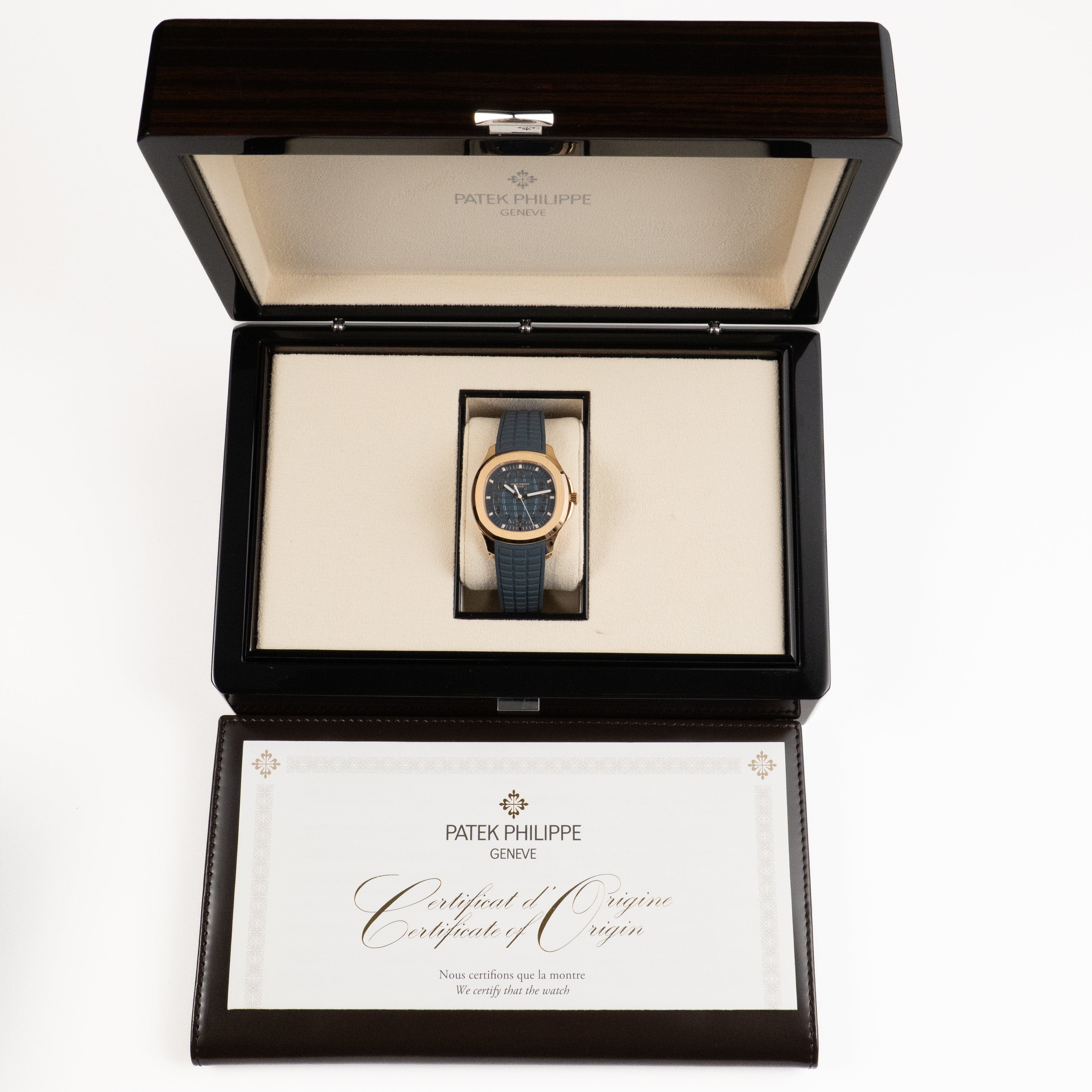 Patek Philippe Aquanaut 5269R-001 'Travel Time' Quartz Rose Gold Blue Dial (2024)