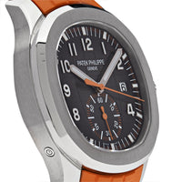 Thumbnail for Luxury Watch Patek Philippe Aquanaut Chronograph 5968A-001 (2020) Wrist Aficionado