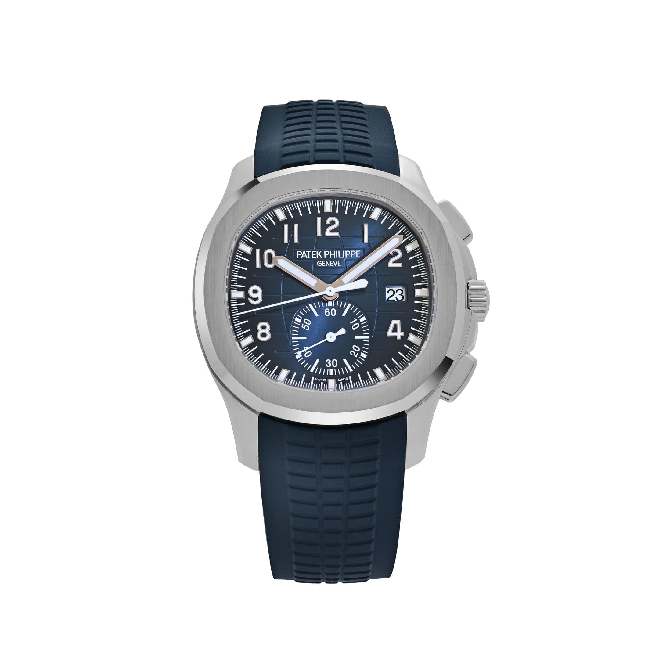 Patek Philippe Aquanaut 5968G-001 White Gold Blue Dial (2021)