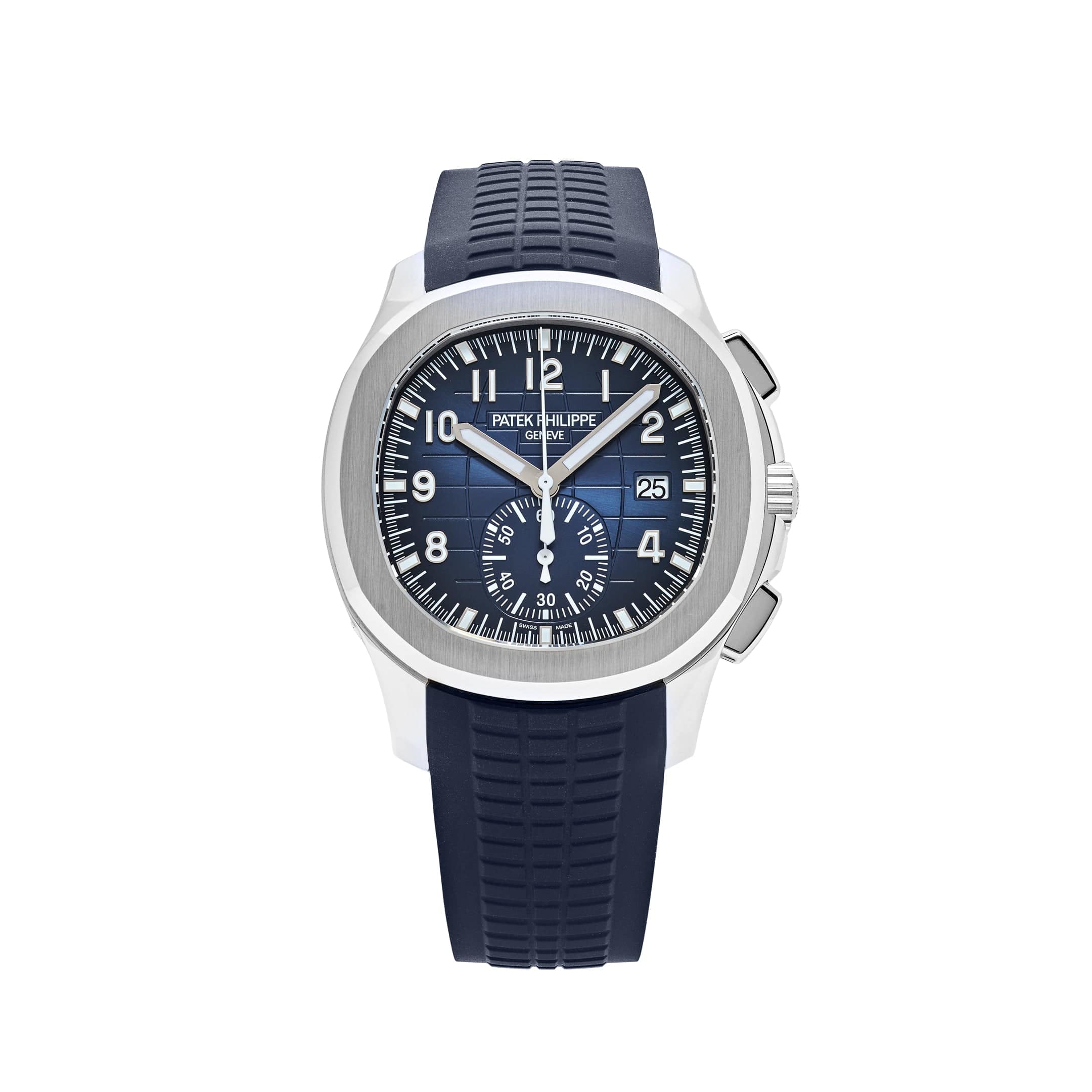 Patek Philippe Aquanaut 5968G-001 White Gold Blue Dial