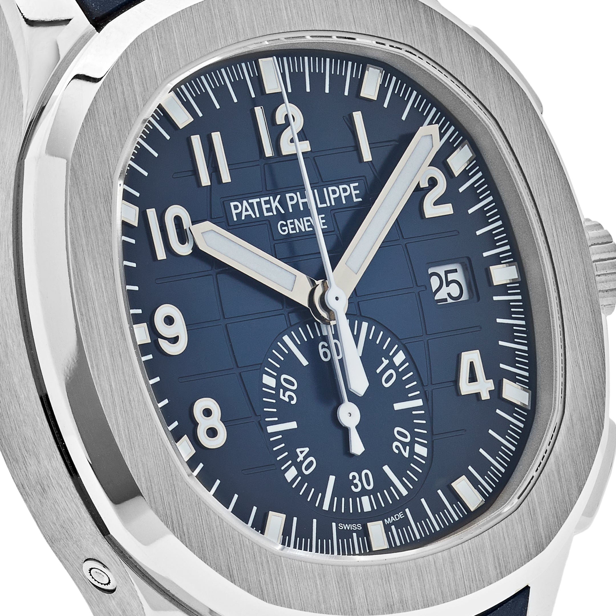 Patek Philippe Aquanaut 5968G-001 White Gold Blue Dial