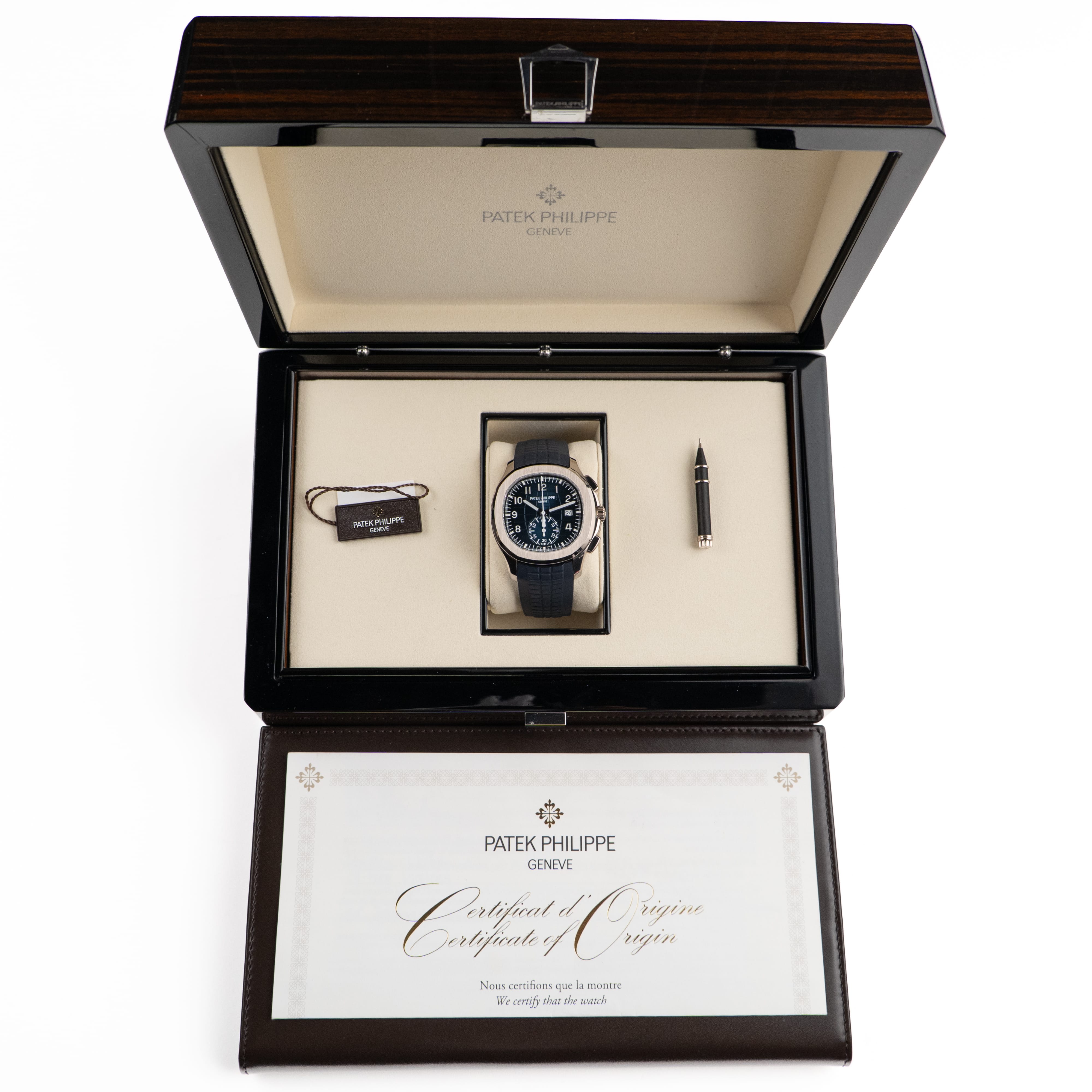 Patek Philippe Aquanaut 5968G-001 White Gold Blue Dial (2023)