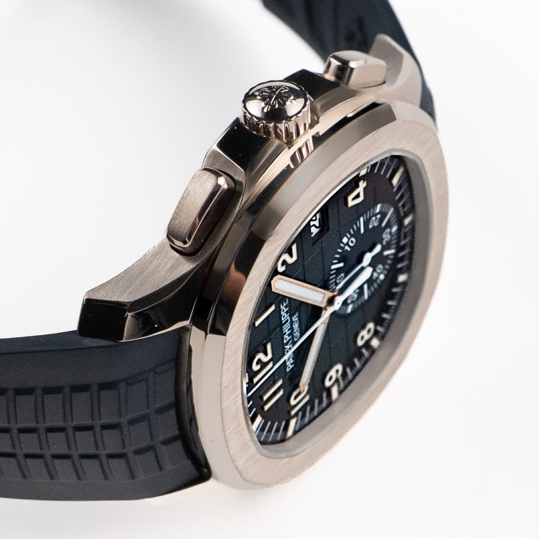 Patek Philippe Aquanaut 5968G-001 White Gold Blue Dial (2023)