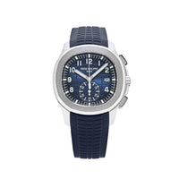 Thumbnail for Patek Philippe Aquanaut  5968G-001 White Gold Blue Dial (2023)