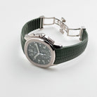 Patek Philippe Aquanaut 5968G-010 Chronograph White Gold Khaki Green (2024)