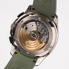 Patek Philippe Aquanaut 5968G-010 Chronograph White Gold Khaki Green Dial (2024)