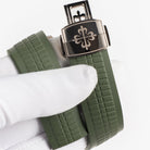 Patek Philippe Aquanaut 5968G-010 Chronograph White Gold Khaki Green Dial (2024)