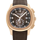 Patek Philippe Aquanaut 5968R-001 Chronograph Rose Gold Brown Dial (2025)
