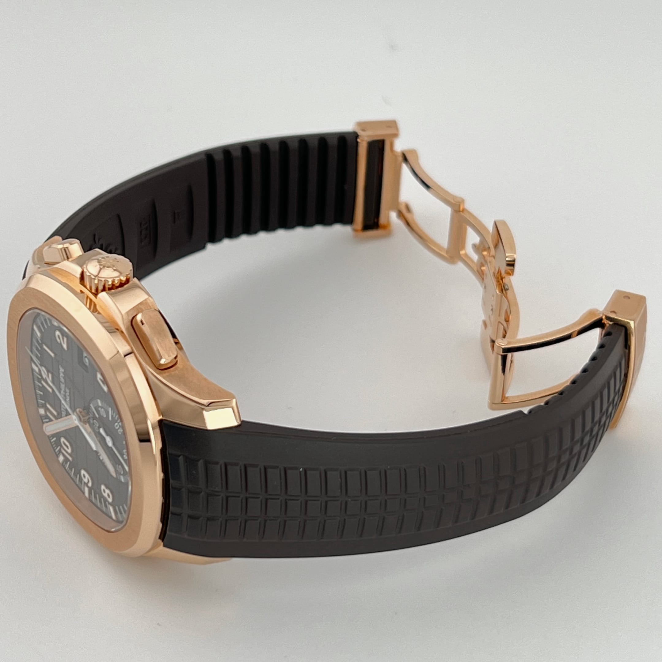 Patek Philippe Aquanaut 5968R-001 Chronograph Rose Gold Brown Dial (2025)
