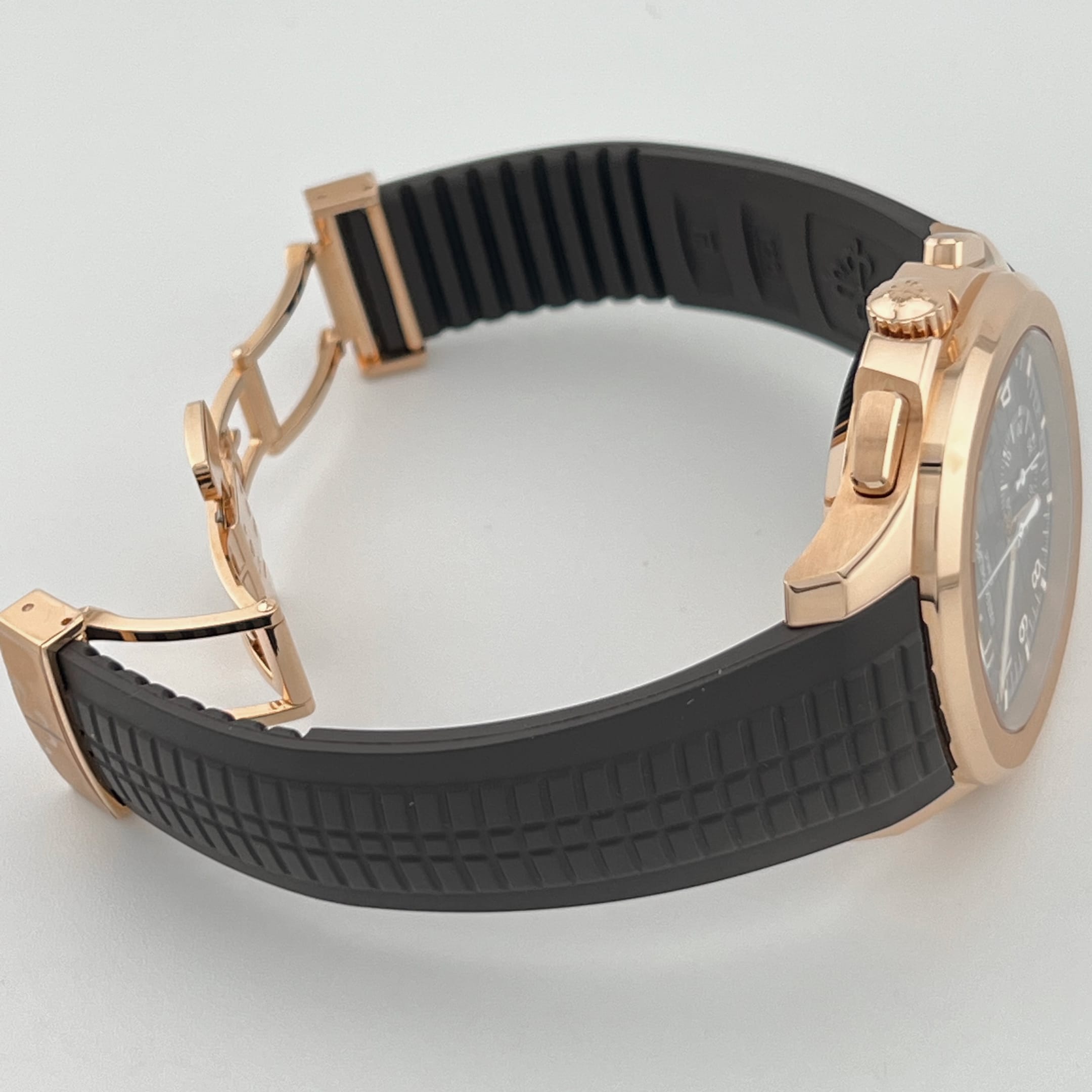 Patek Philippe Aquanaut 5968R-001 Chronograph Rose Gold Brown Dial