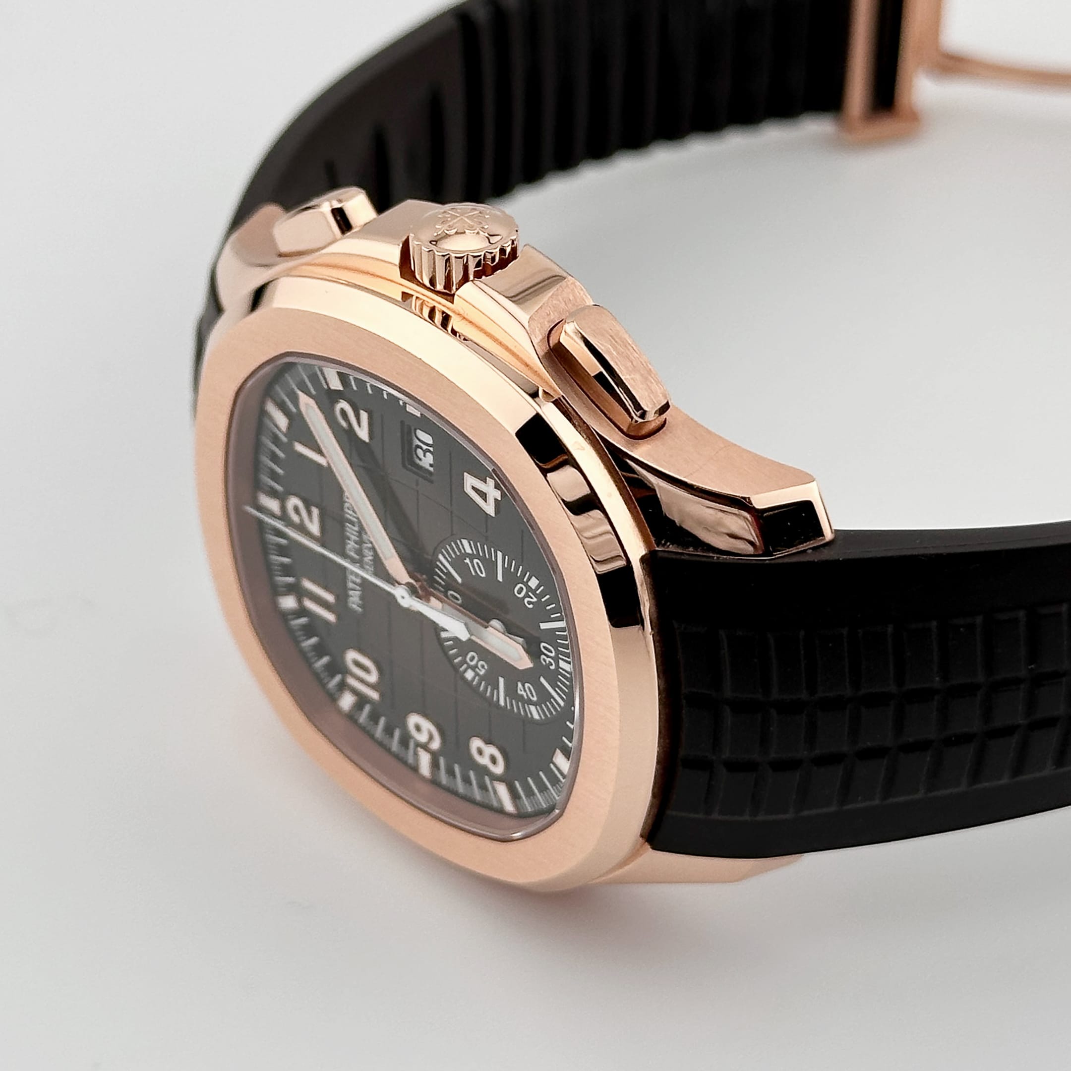 Patek Philippe Aquanaut 5968R-001 Chronograph Rose Gold Brown Dial (2025)