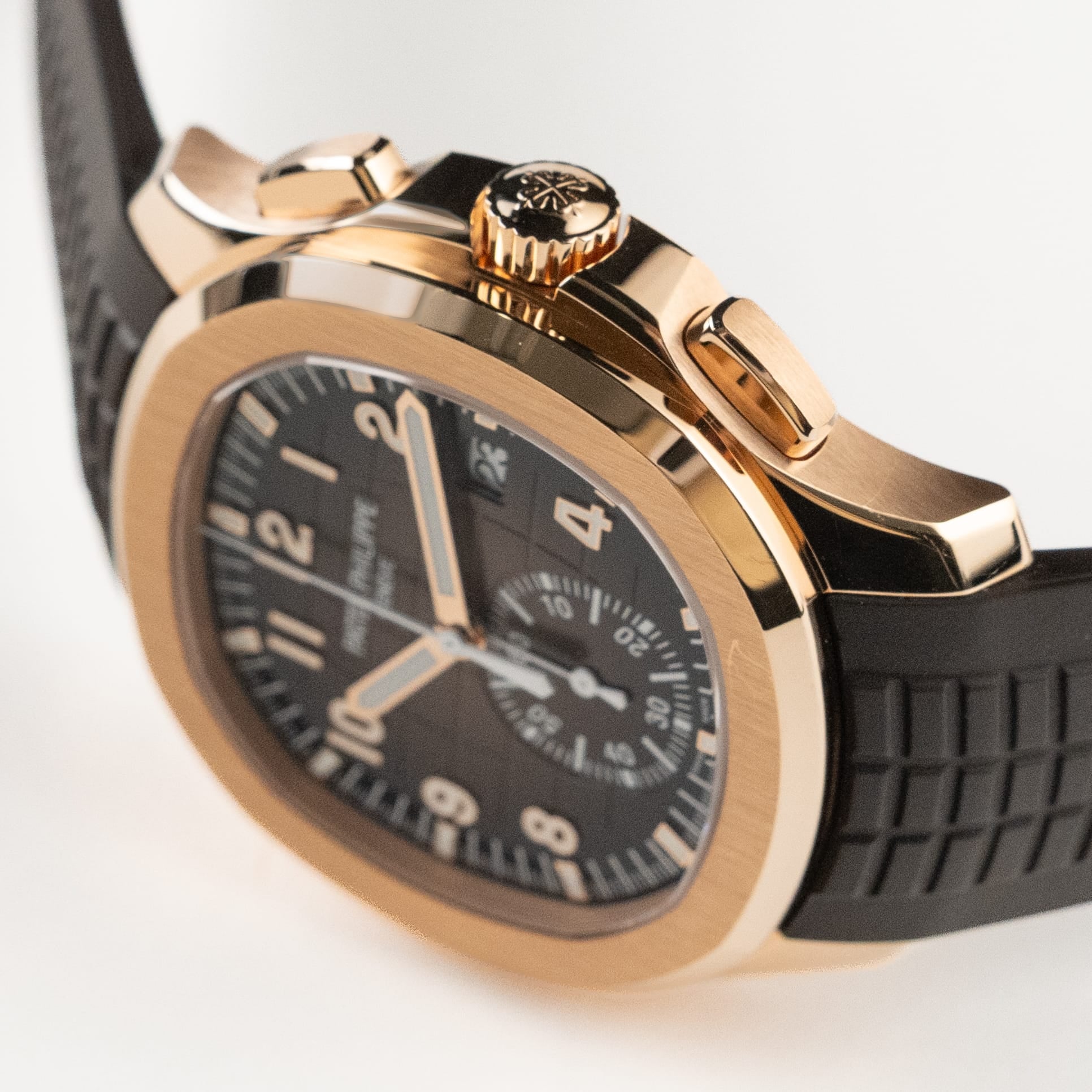 Patek Philippe Aquanaut 5968R-001 Chronograph Rose Gold Brown Dial (2025)