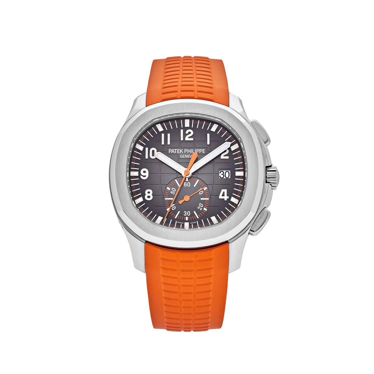 Luxury Watch Patek Philippe Aquanaut Chronograph 5968A-001 (Draft) Wrist Aficionado