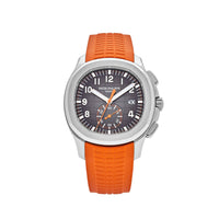 Thumbnail for Luxury Watch Patek Philippe Aquanaut Chronograph 5968A-001 (Draft) Wrist Aficionado