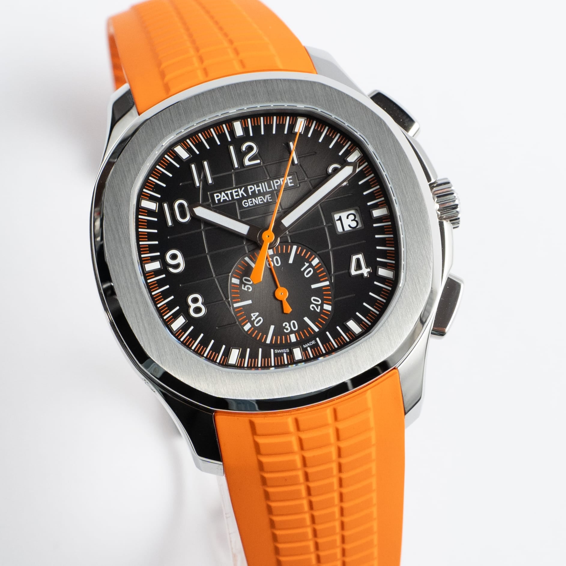 Patek Philippe Aquanaut Chronograph 5968A-001 Stainless Steel Black Dial (2022)
