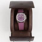 Patek Philippe Aquanaut Luce 5067A-016 'Ladies' Stainless Steel Pink Dial Diamond Bezel (2006)