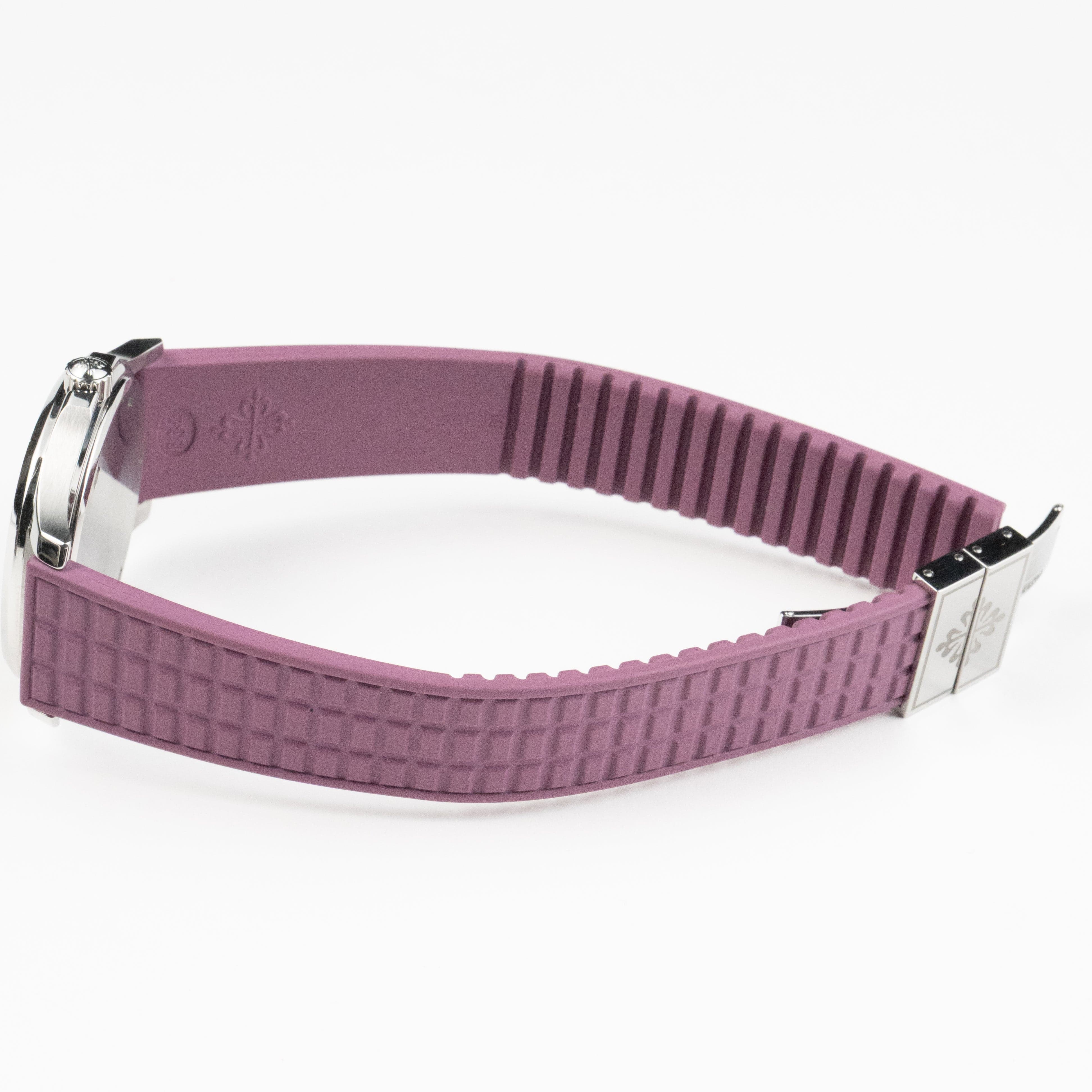 Patek Philippe Aquanaut Luce 5067A-016 'Ladies' Stainless Steel Pink Dial Diamond Bezel (2010)