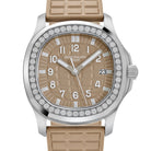 Patek Philippe Aquanaut Luce 5067A-020 'Ladies' Stainless Steel Beige Dial Diamond Bezel (2008)