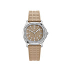 Patek Philippe Aquanaut Luce 5067A-020 'Ladies' Stainless Steel Beige Dial Diamond Bezel (2008)