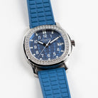 Patek Philippe Aquanaut Luce 5067A-022 'Ladies' Stainless Steel Blue Dial Diamond Bezel (2015)