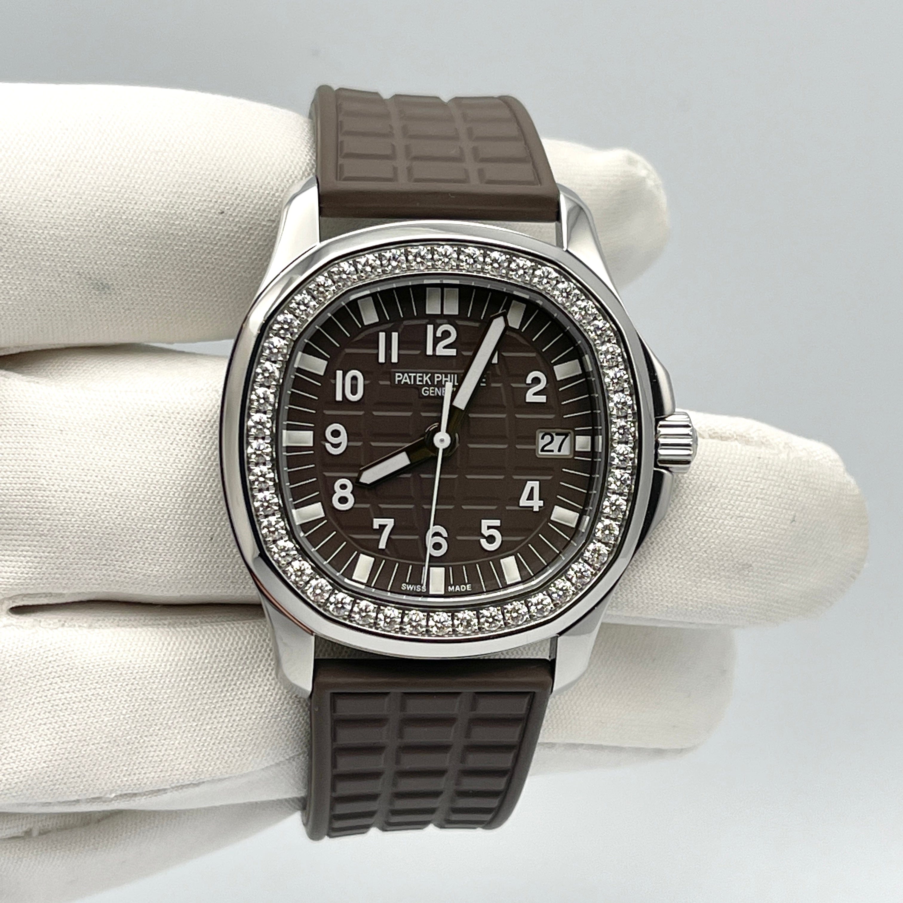 Patek Philippe Aquanaut Luce Brown Ladies' 5067A-023 – Wrist