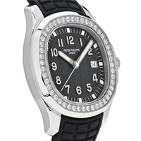 Thumbnail for Patek Philippe Aquanaut Luce Black Dial Diamond Bezel 5267/200A-001 Wrist Aficionado